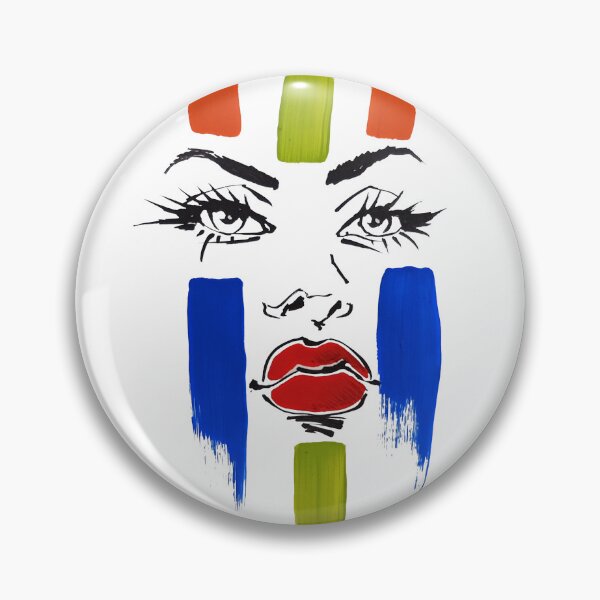 Item preview, Tribal Lines - Minimal Face designed and sold by RennerRangel.
