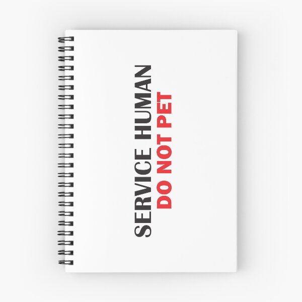 Item preview, Service Human - Do Not Pet designed and sold by Cut & Paste Productions.