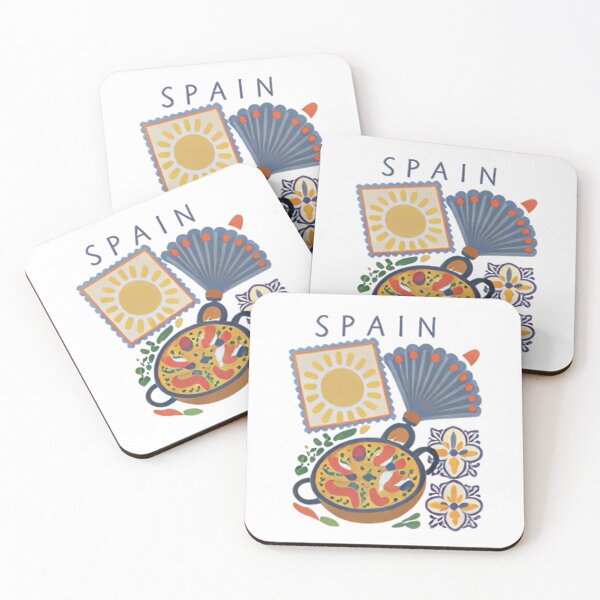Item preview, Spain Aesthetic Illustration | Spanish Vibes Travel Design | Barcelona Summer Art designed and sold by Mialunaa.