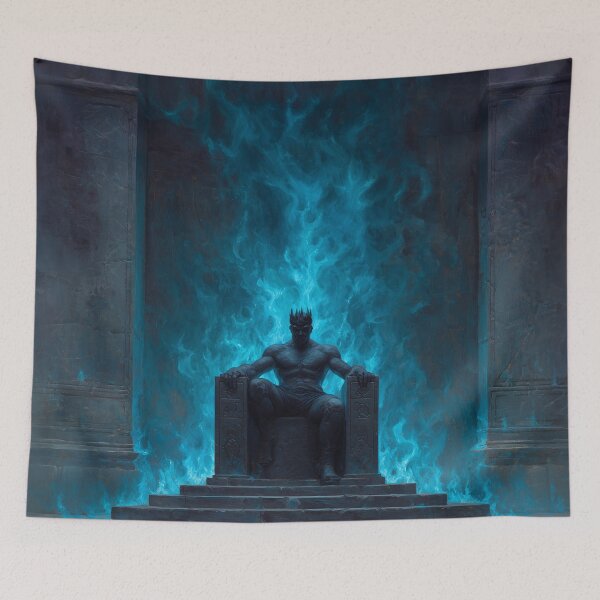 Item preview, Hades on His Obsidian Throne designed and sold by Rtymer.