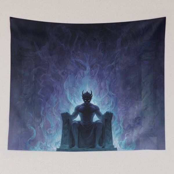 Item preview, Hades on His Obsidian Throne designed and sold by Rtymer.