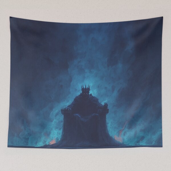 Item preview, Hades on His Obsidian Throne designed and sold by Rtymer.