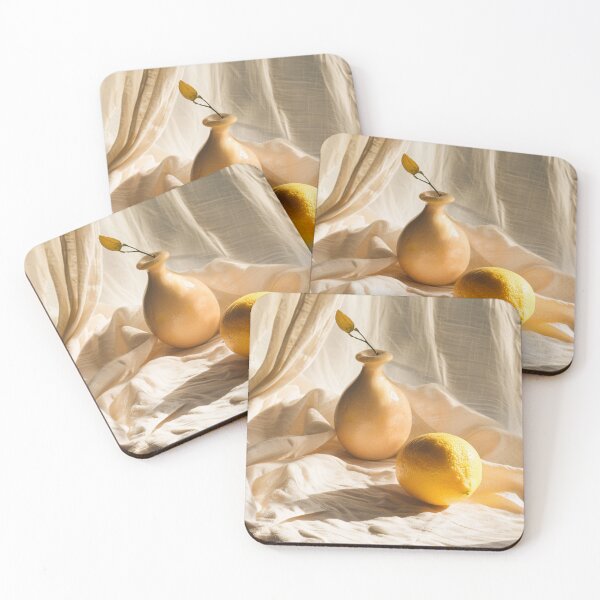Item preview, Rustic Lemon Still Life Kitchen Wall Art Natural Food Photography designed and sold by NarjaShop.