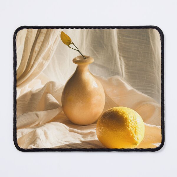 Item preview, Rustic Lemon Still Life Kitchen Wall Art Natural Food Photography designed and sold by NarjaShop.