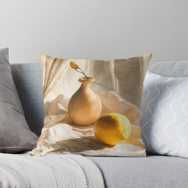 Item preview, Rustic Lemon Still Life Kitchen Wall Art Natural Food Photography designed and sold by NarjaShop.