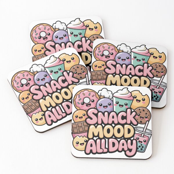 Item preview, I’m Just Here for the Snacks Funny Food Lover Cute Dessert Design designed and sold by ChillDrop.