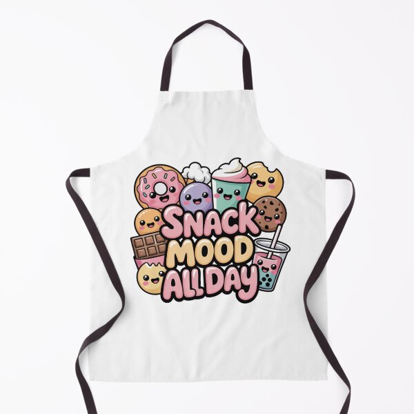 Item preview, I’m Just Here for the Snacks Funny Food Lover Cute Dessert Design designed and sold by ChillDrop.