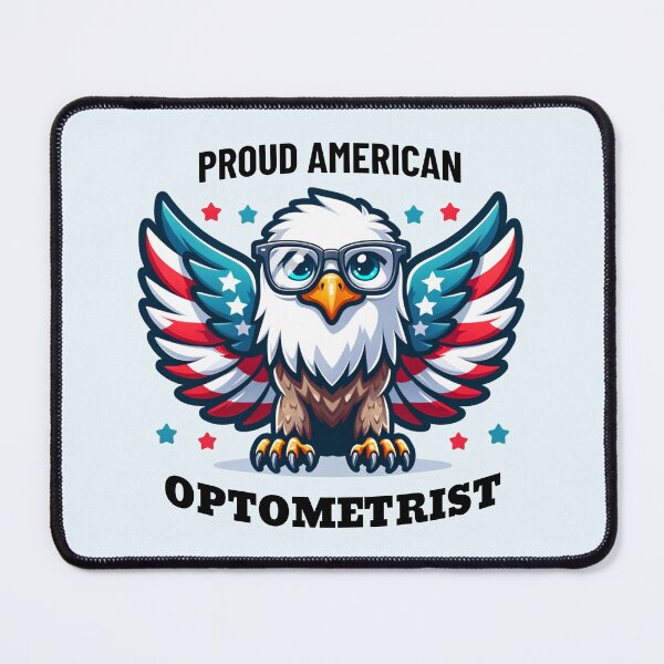 Item preview, Optometrist Gift Cute Patriotic Eagle Glasses Design designed and sold by Sachie's Studio.