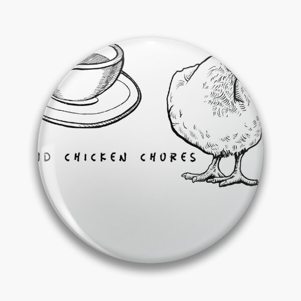 Item preview, Powered by coffee and chicken chores designed and sold by tcdesignstees.