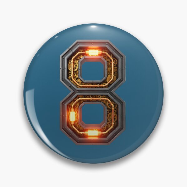 Item preview, Steampunk Eight Infinity - Dual Gear Loop Digit designed and sold by The Visual Syllabus.