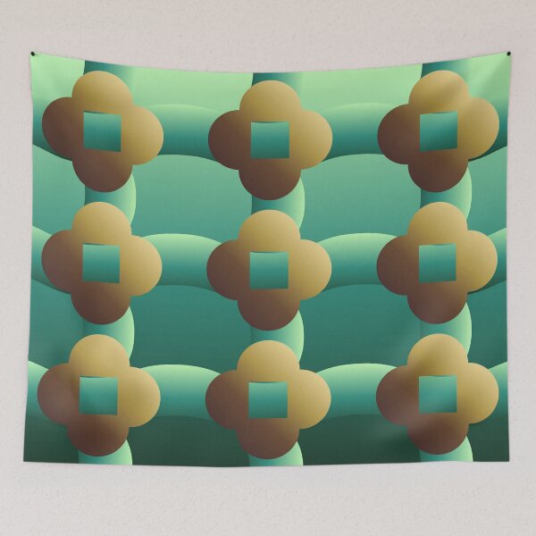 Item preview, Abstract Gold Coins Pattern designed and sold by Gradient Concept.