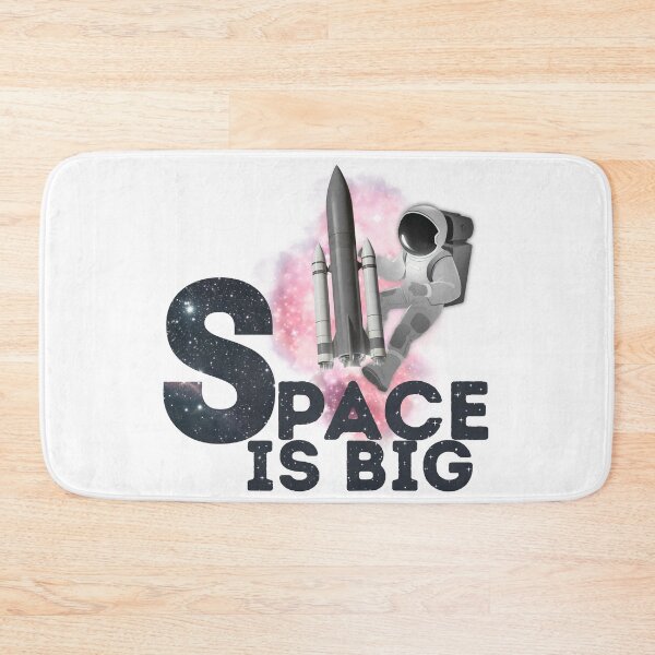 Item preview, Space Is Big Astronaut Rocket designed and sold by ReuvenStore.