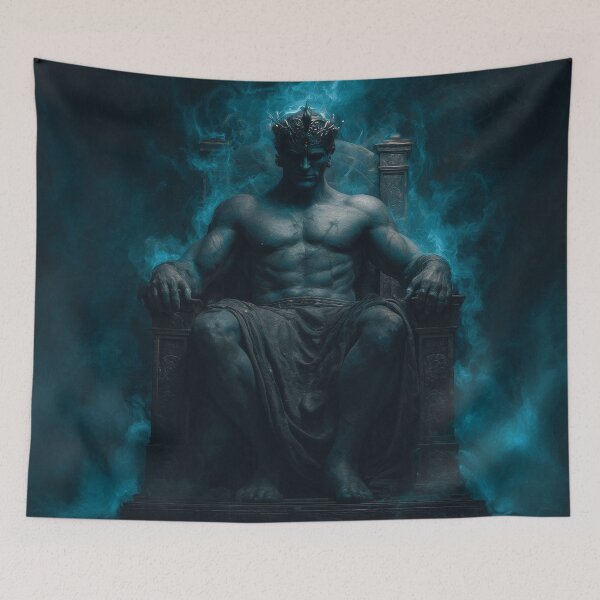 Item preview, Hades on His Obsidian Throne designed and sold by Rtymer.