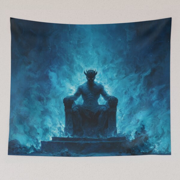 Item preview, Hades on His Obsidian Throne designed and sold by Rtymer.