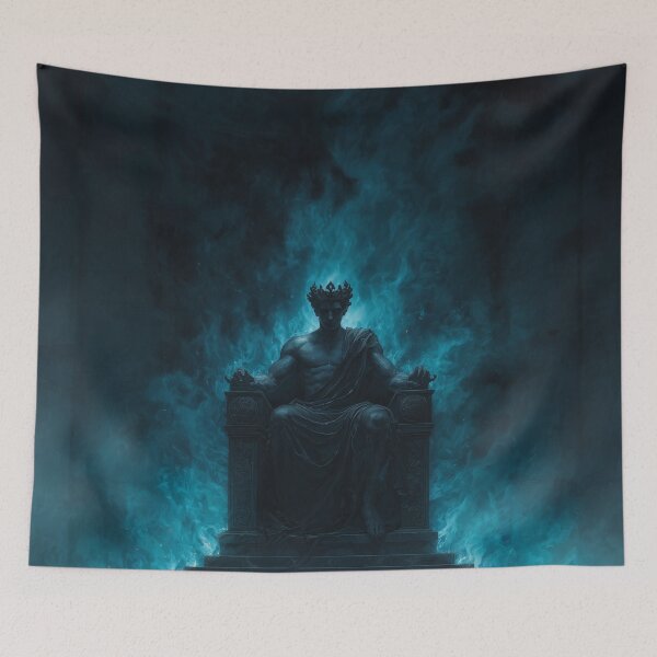 Item preview, Hades on His Obsidian Throne designed and sold by Rtymer.