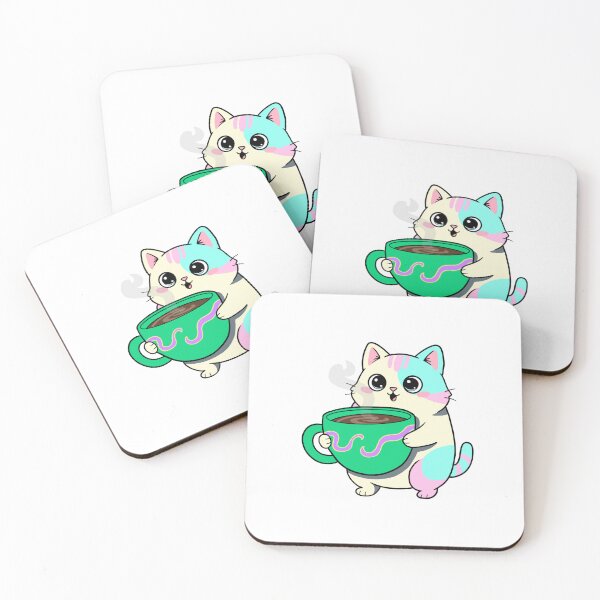 Item preview, coffee cat  designed and sold by saacstix.