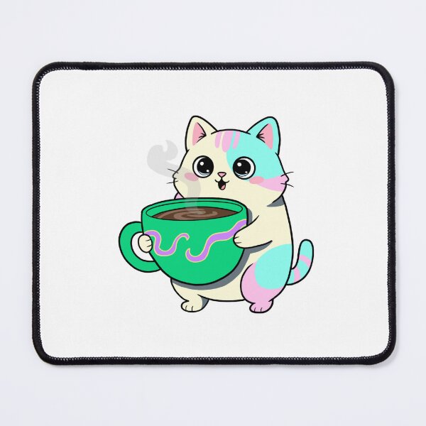 Item preview, coffee cat  designed and sold by saacstix.