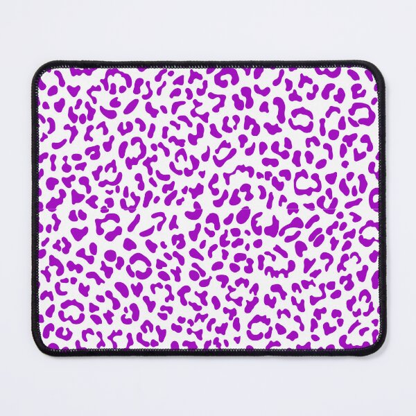 Item preview, mcbling y2k cheetah print purple on white designed and sold by quinnhopp.