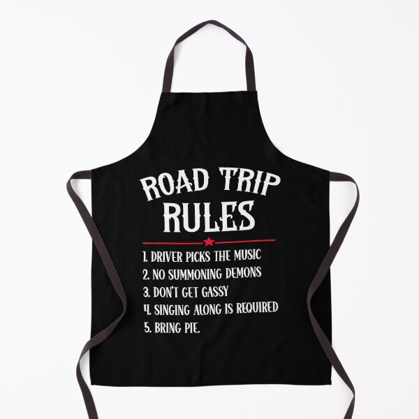 Item preview, Driver Picks The Music Road Trip Rules Funny Supernatural designed and sold by Say It With Ink.