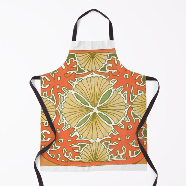 Item preview, Art Nouveau Shell and Coral Tile designed and sold by interdesigner.