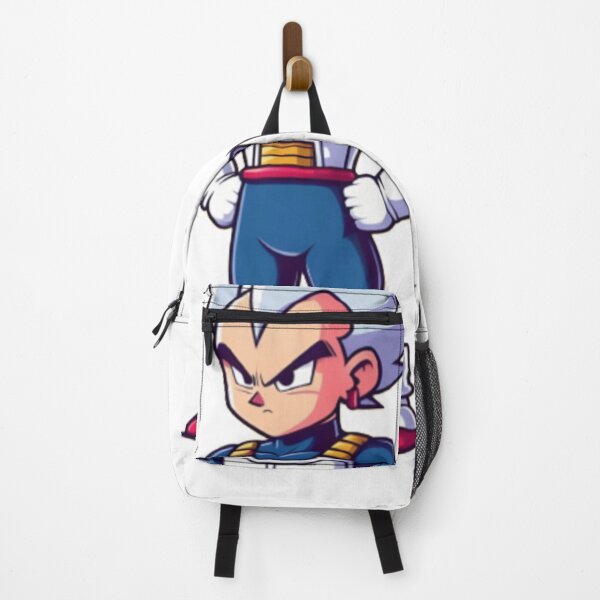 Item preview, Saiyan Prince Anime Chibi Sticker | Strong Warrior Cartoon Character Design for Anime Fans designed and sold by Aedition.
