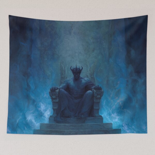 Item preview, Hades on His Obsidian Throne designed and sold by Rtymer.