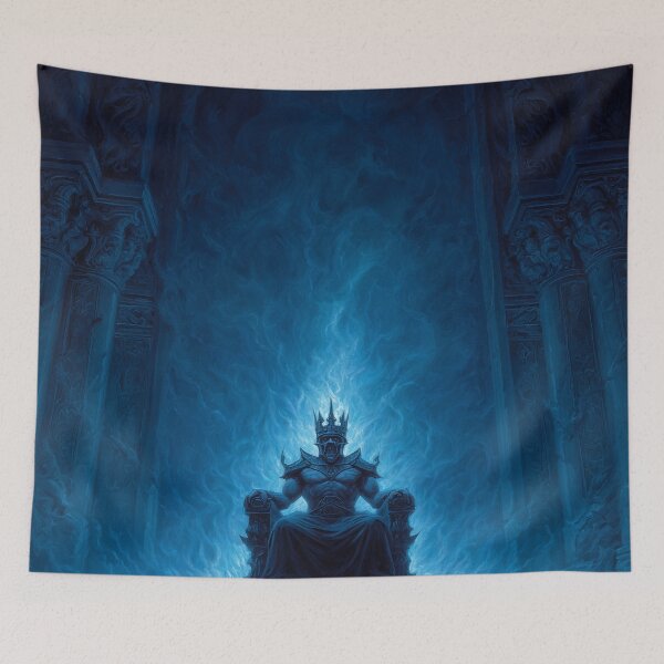 Item preview, Hades on His Obsidian Throne designed and sold by Rtymer.