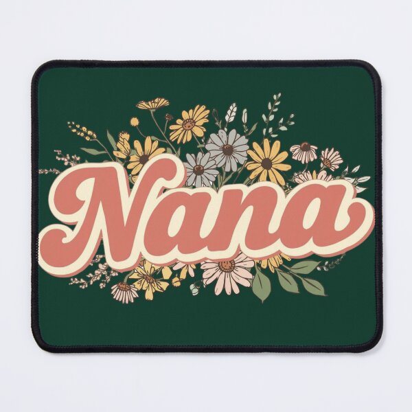 Item preview, Groovy Retro Nana Wildflower Bouquet - Vintage 70s Floral Mother’s Day designed and sold by PACS0011.
