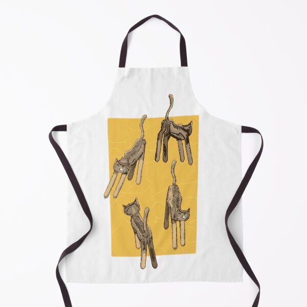 Item preview, 4 Sides of The Cat on Yellow Rug with String designed and sold by Tortoise Productions.