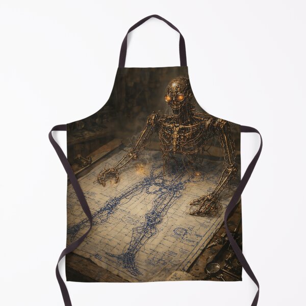 Item preview, The Living Blueprint - Steampunk Horror designed and sold by bapupa.