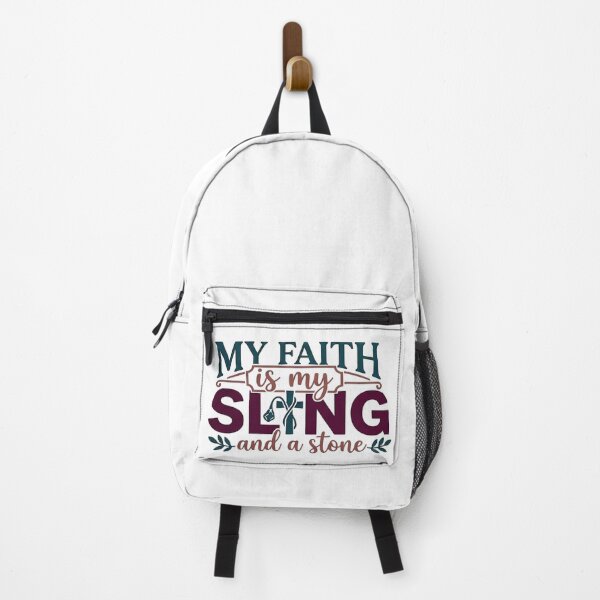 Item preview, Davidic Courage — MY FAITH is my SLING and a stone designed and sold by Faithloveshop.