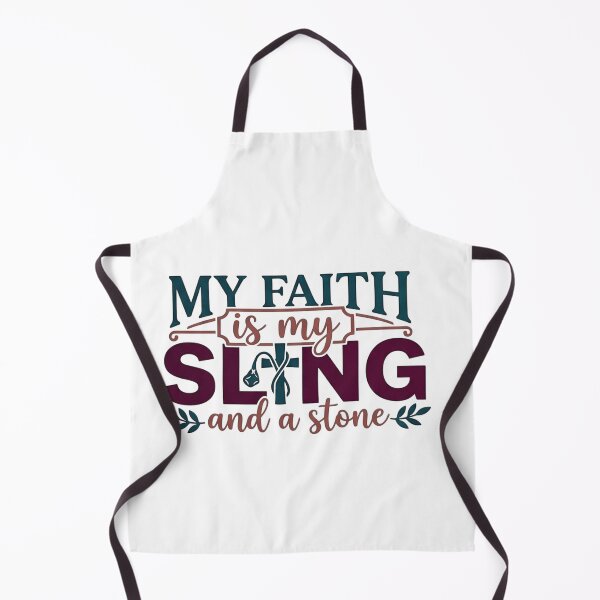 Item preview, Davidic Courage — MY FAITH is my SLING and a stone designed and sold by Faithloveshop.