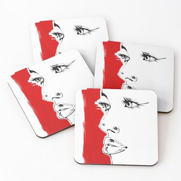 Item preview, Red Emotion – Abstract Face designed and sold by RennerRangel.
