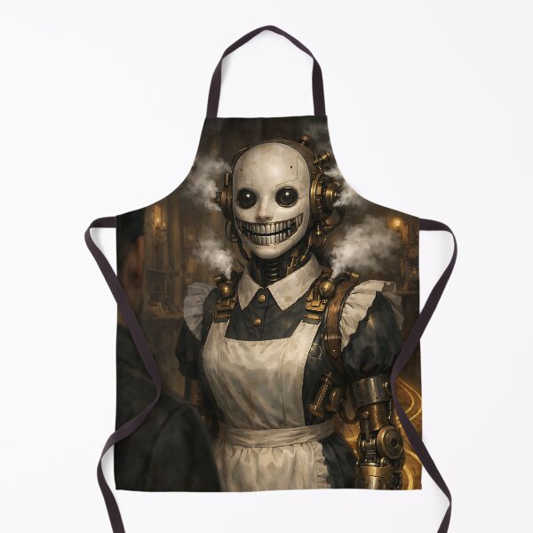 Item preview, The Piston-Powered Smile - Steampunk Horror designed and sold by bapupa.