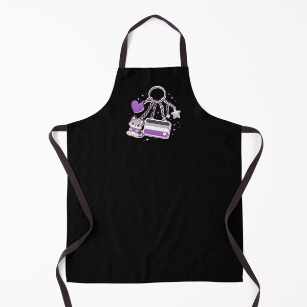 Item preview, Asexual Keychain designed and sold by BritPoPBrat.