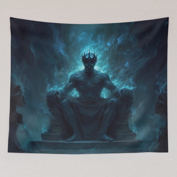 Item preview, Hades on His Obsidian Throne designed and sold by Rtymer.