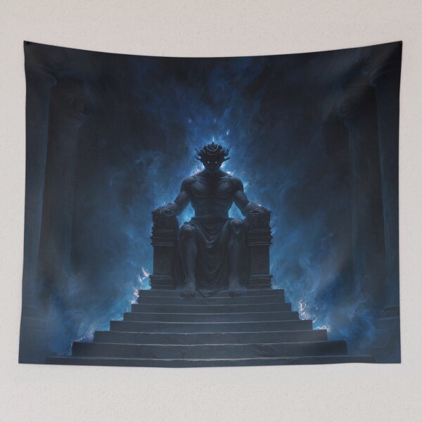 Item preview, Hades on His Obsidian Throne designed and sold by Rtymer.