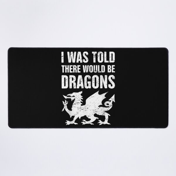 Item preview, I Was Told There Would Be Dragons - Funny Fantasy Reader designed and sold by Creative Spark.