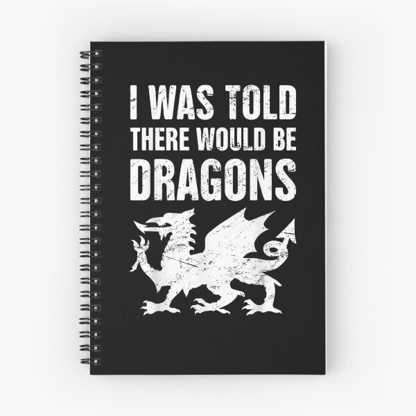 Item preview, I Was Told There Would Be Dragons - Funny Fantasy Reader designed and sold by Creative Spark.