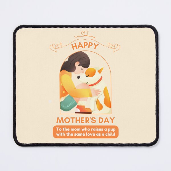 Item preview, Happy Mother's Day Dog Mom Furry kids designed and sold by SilverOutlining.