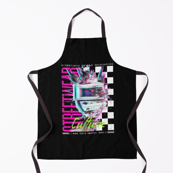 Aperçu de l'œuvre Art glitch de la culture streetwear - Design cyberpunk rétro-gaming créée et vendue par xneii.