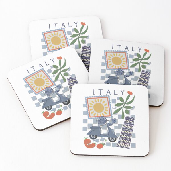 Item preview, Italy Aesthetic Illustration | Rome & Venice Travel Vibes | Italian Summer Art Design designed and sold by Mialunaa.