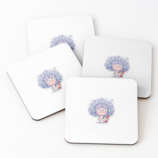 Item preview, Trying Not to Explode – Stress Sticker designed and sold by Mood Bites.