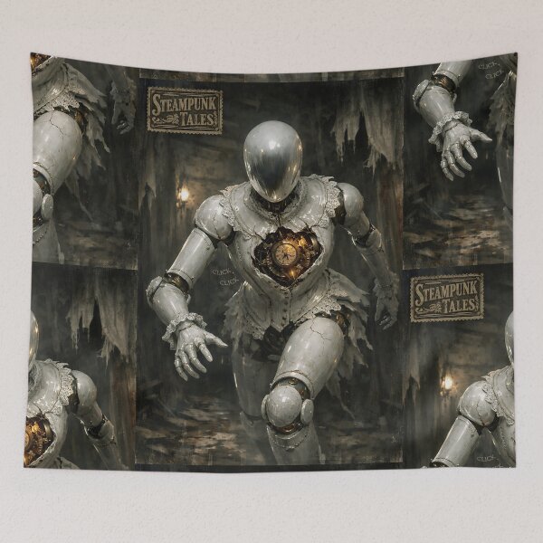 Item preview, The Porcelain Mimic - Steampunk Horror designed and sold by bapupa.