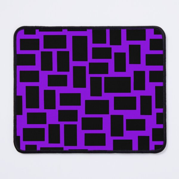 Item preview, Riot of black rectangles on purple designed and sold by MarySchwindt.