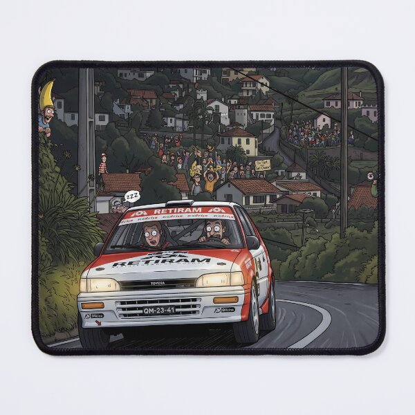Item preview, Toyota Corolla AE92 GTi Cartoon designed and sold by Racing Art Store.