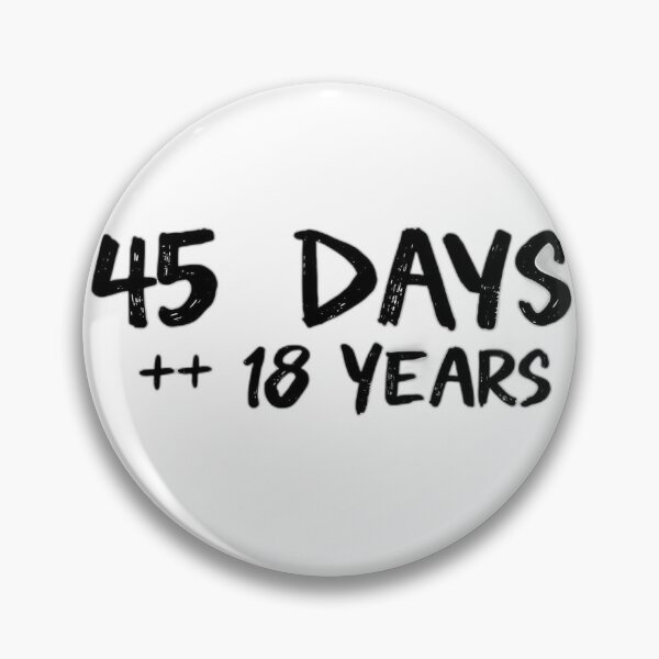 Item preview, 45 Days + 18 Years - Gym Mom designed and sold by Arte-Excellency.
