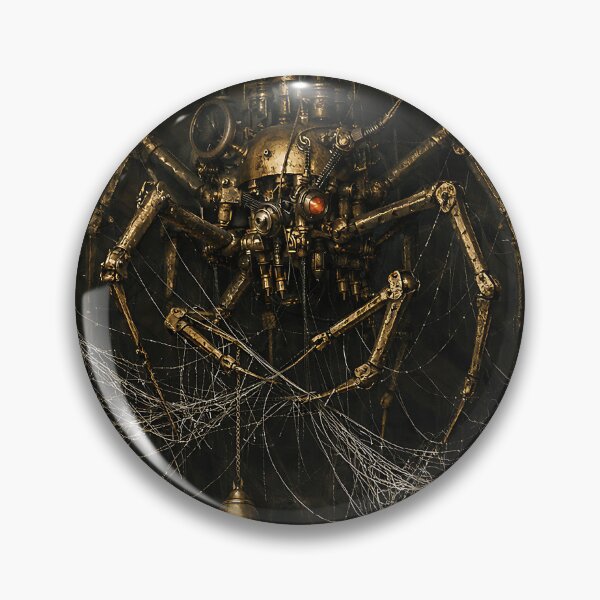 Item preview, The Weaver of Iron Lace - Steampunk Horror designed and sold by bapupa.