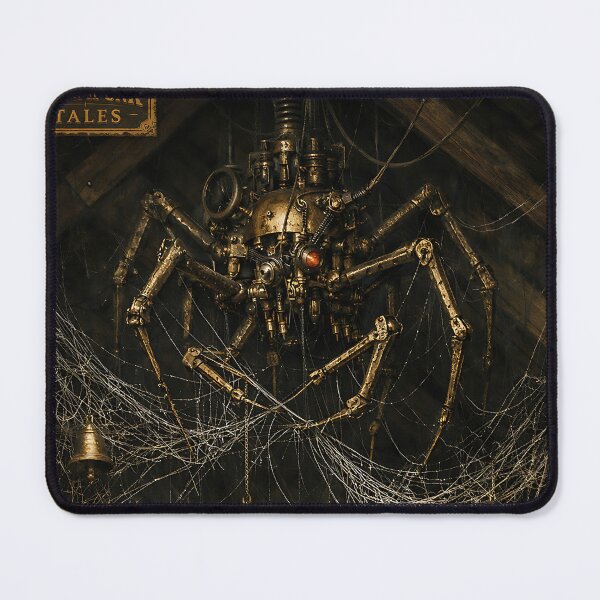 Item preview, The Weaver of Iron Lace - Steampunk Horror designed and sold by bapupa.