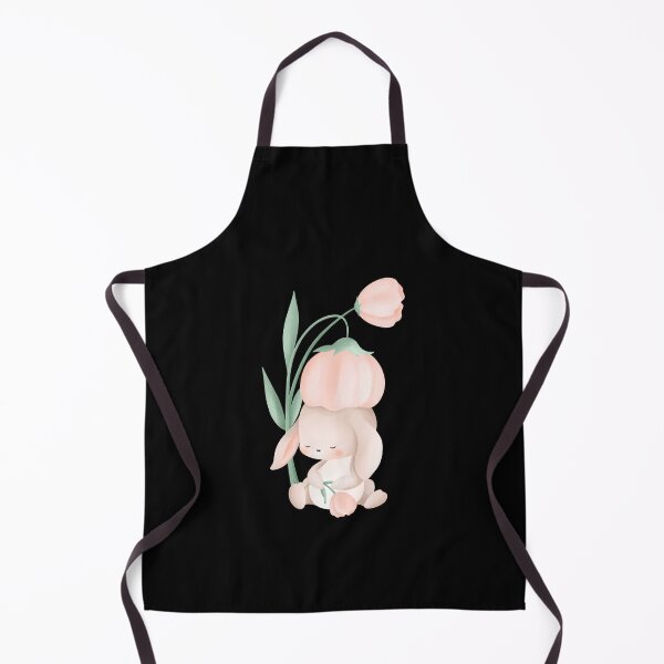 Item preview, Easter Rabbit Flower Watercolor - Adorable Spring Bunny Nature Gift designed and sold by FuzionRaptor.